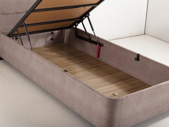 Niron  Luna Baza Başlık Yatak Takımı - 120x200 cm Tek Kişilik Ortopedik Yatak Seti Sağlamlaştırılmış Baza - 10
