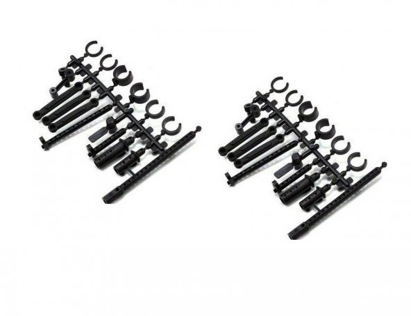 HPI 85032  BODY POST/ LINK SET  NITRO 3 RS4 - 2