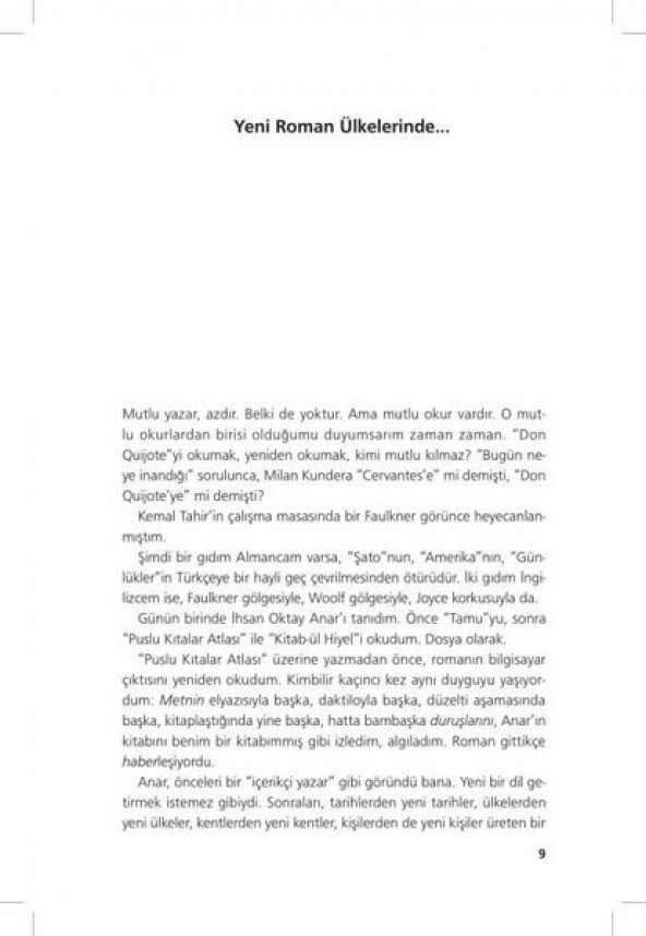 Puslu Kıtalar Atlası - İhsan Oktay Anar - 3