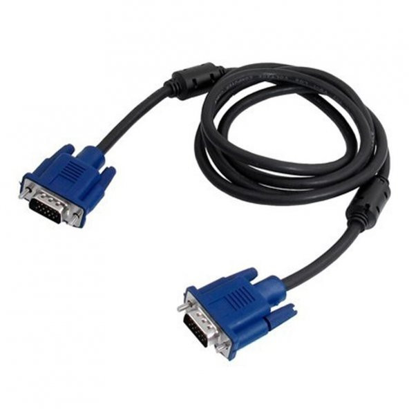 VGA KABLOSU EKRAN LCD MONİTÖR BAĞLANTI KABLOSU - 3