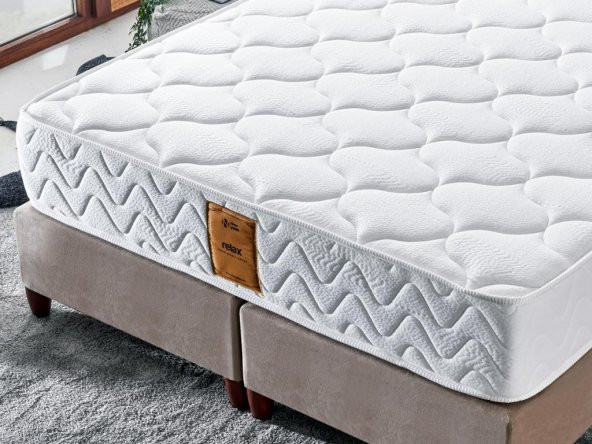Relax Yatak 80x200 Tek Kişilik Orta Sert Beş Yıldızlı Otel Yatağı Lüks Ortopedik Yatak Çift Taraflı 28 cm - 8