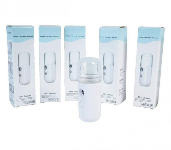 Beyaz Mini Dezenfektan Antivirüs Püskürtme Cihazı - 5