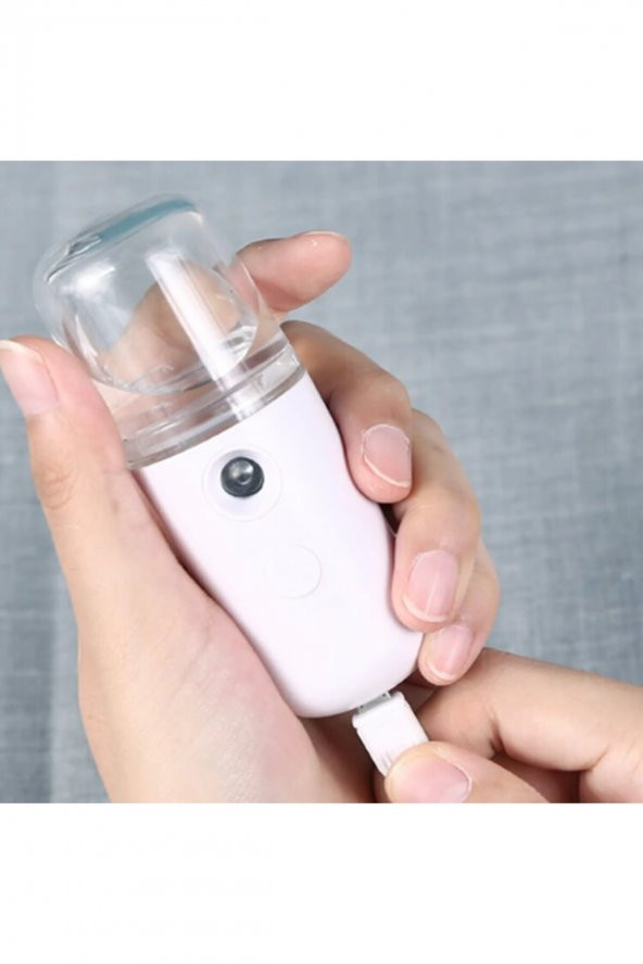 Beyaz Mini Dezenfektan Antivirüs Püskürtme Cihazı - 9