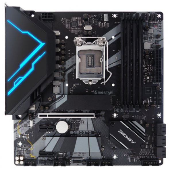 Biostar Racing B460GTQ DDR4 2933 S+V+GL MATX 1200p - 3