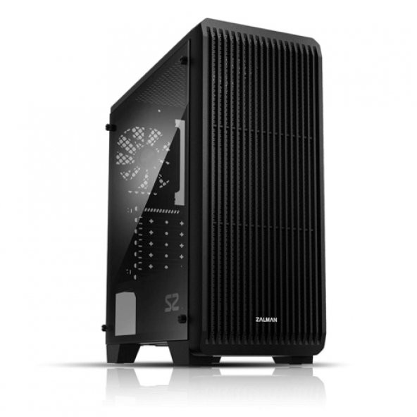 Zalman S2 Mid Tower Kasa Siyah PSU YOK - 2