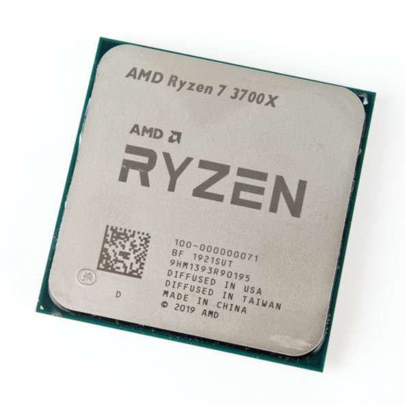 AMD RYZEN 7 3700X 3.6ghz 36MB 8çekirdekli VGA YOK AM4 65w Kutusuz+Fanlı