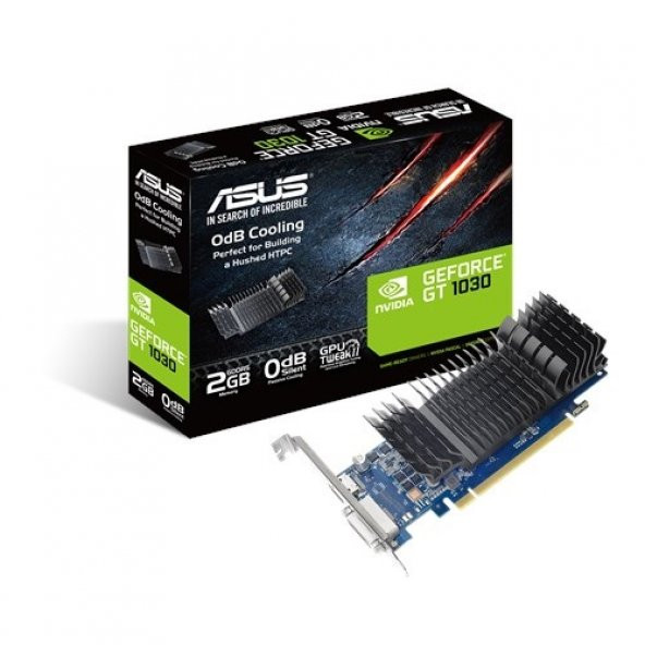 ASUS GT1030 2GB GT1030-SL-2G-BR DDR5 64bit HDMI DVI PCIe 16X v3.0 Fansız - 4