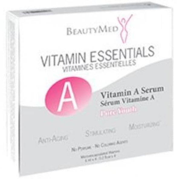 BeautyMed Vitamin Essentials  Vitamin A Serum 6mlx4