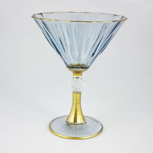 6lı Altın Yaldızlı Lüsterli Dondurmalık - Sunum Kasesi - 3