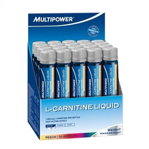 Multipower L-Carnitine Liquid Forte 1800 Mg 20 Ampül +3 HEDİYELİ