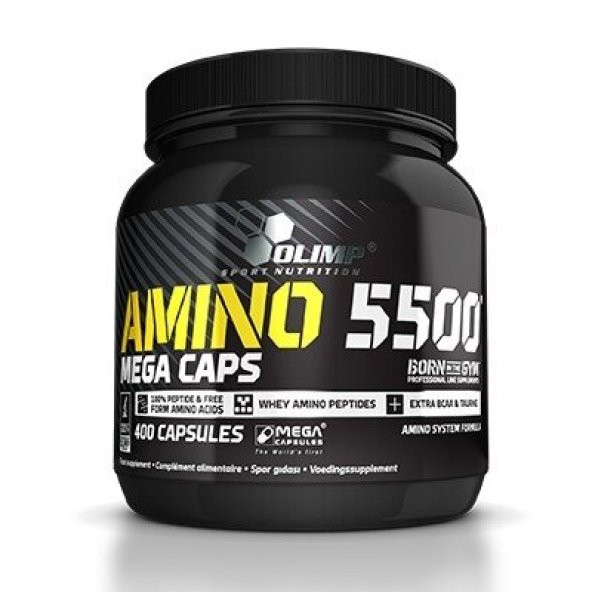 Olimp Amino 5500 400 Kapsül +3 HEDİYELİ