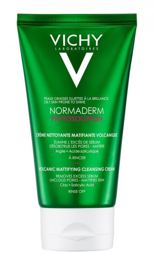 Vichy Normaderm Phytosolution Volcanic Mattifying Cleansing Cream 125 ml