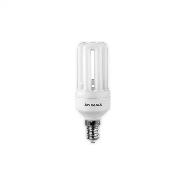 SYLVANIA 8 Watt Tasarruflu Ampul E14 ince Duylu Günışığı Renk Çeşidi (4000 Kelvin 450 Lümen)(10 ADET SATIŞIMIZ) - 1