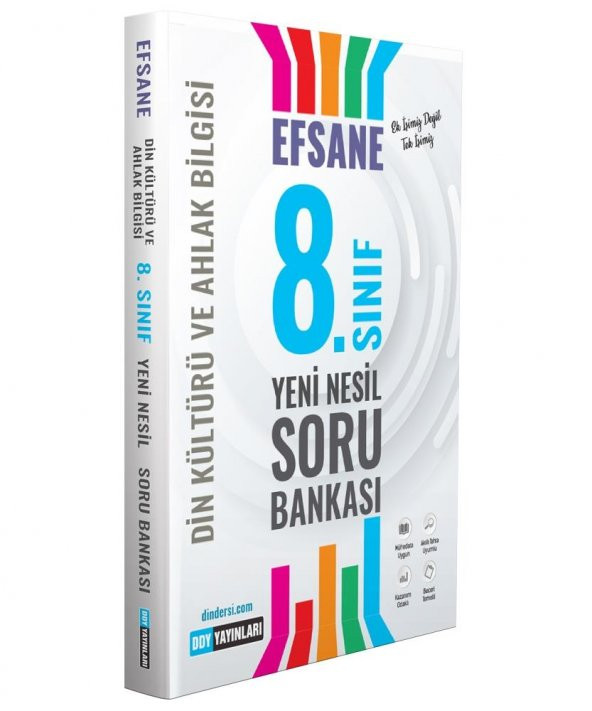 DDY Yayınları 8. Sınıf Din Kültürü ve Ahlak Bilgisi Efsane Soru Bankası