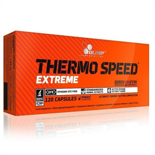 Olimp Thermo Speed Xtreme 120 Kapsül +2 HEDİYELİ