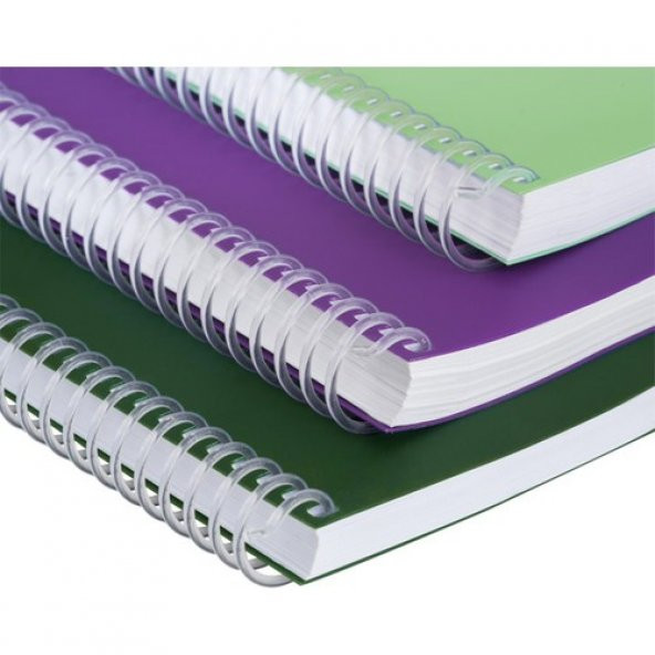 Mopak A4 96 Yaprak Spiralli Defter - Çizgili - 2