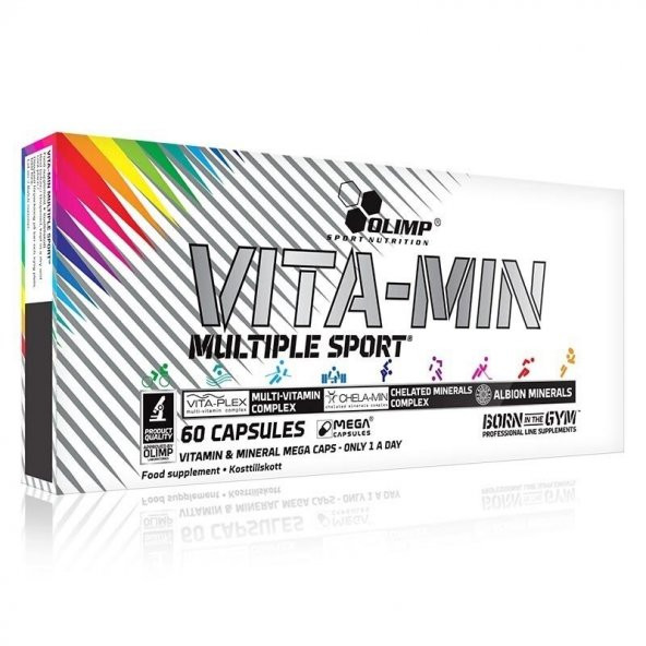 Olimp Vita-Mineral Multiple Sport 60 Kapsül +2 HEDİYELİ