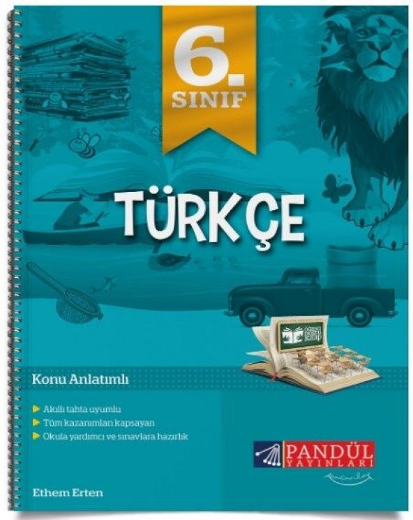 Pandül 6. Sınıf Türkçe Defteri