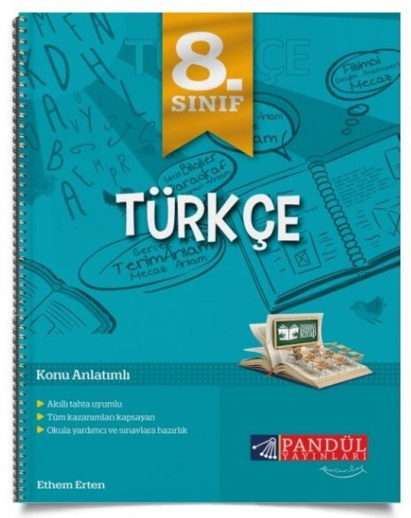 Pandül 8. Sınıf Türkçe Defteri
