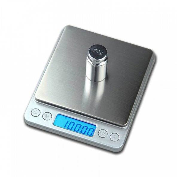Hassas Terazi Kare 500 gr 0.01g - 4