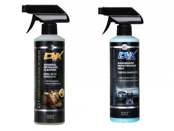 Divortex Araç İçi Bakım Seti 2x 500 ml.