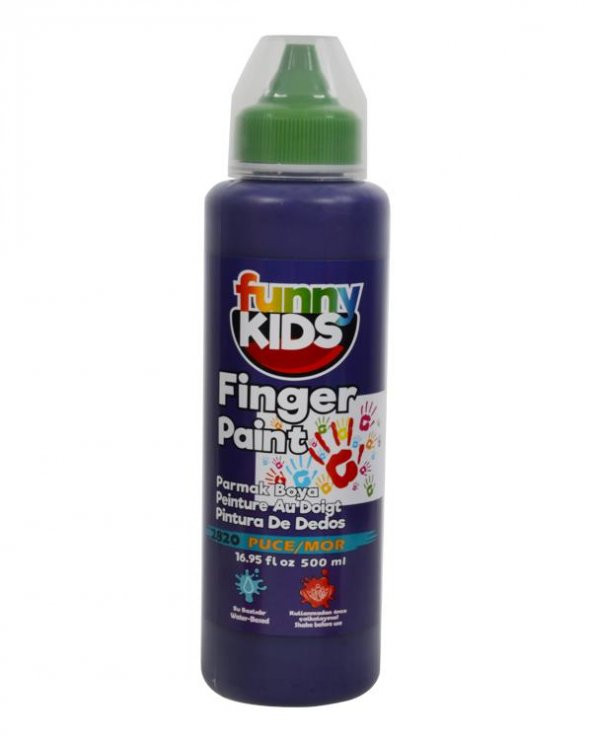 Funny Kids Parmak Boyası Mor 500ml