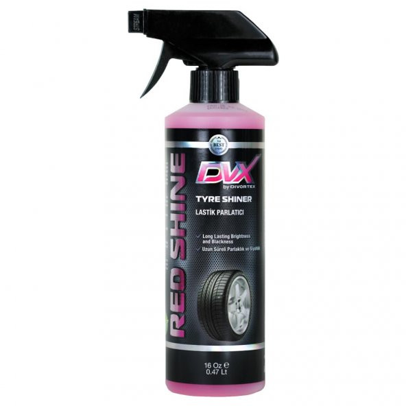 DVX Lastik Parlatıcı ve Siyahlatıcı 16 Oz 473 ml.