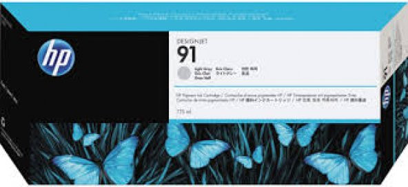 HP 91 LIGHT GRAY KARTUŞ 775 ml (C9466A) - ESKİ TARİH