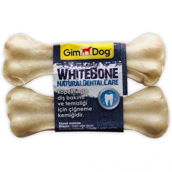 Gimdog whitebone press kemik 5,5" ikili sütlü