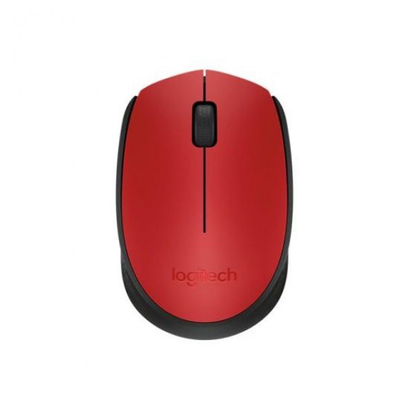 Logitech Mouse Kablosuz M171 Kırmızı 910-004641