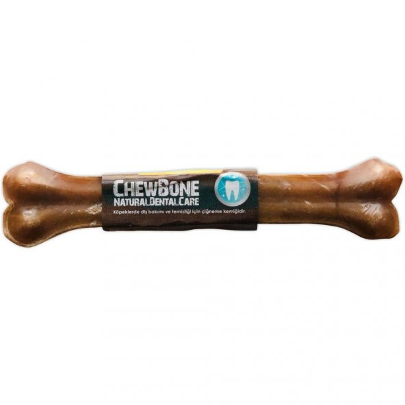 Gimdog chewbone press kemik 8"  tekli naturel