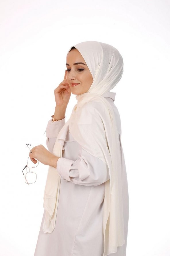 Soobepark Penye Şal  Krem - 4