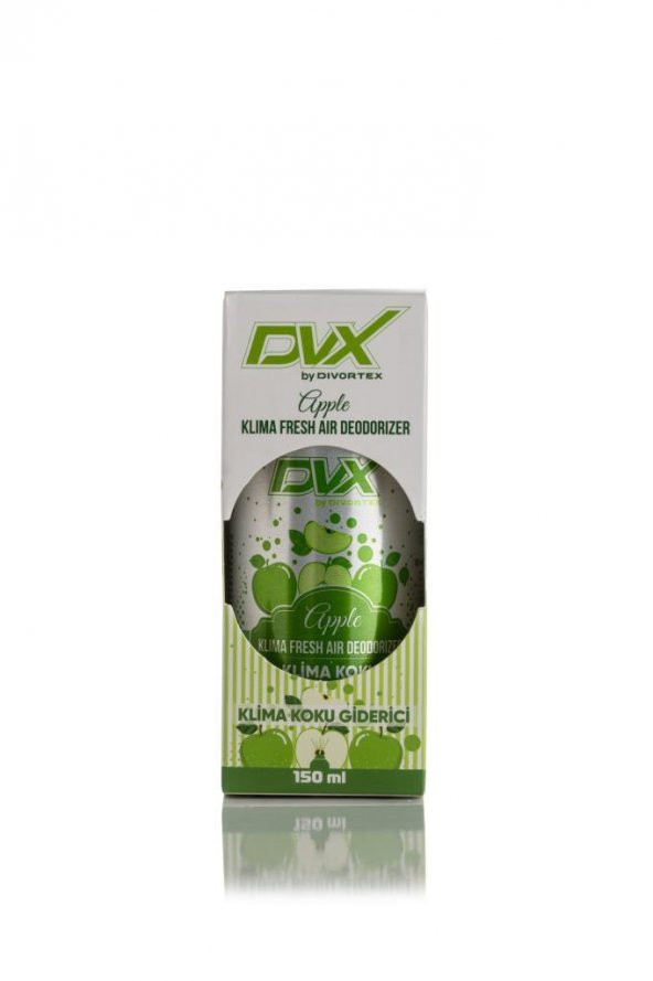 Divortex Klima Fresh - Klima Bombası Yeşil Elma 150 ml