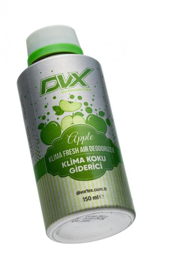 Divortex Klima Fresh - Klima Bombası Yeşil Elma 150 ml - 3