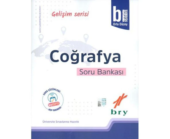 Birey Yayınları Tyt Ayt Coğrafya Soru Bankası B Orta Düzey Gelişim Serisi 0922