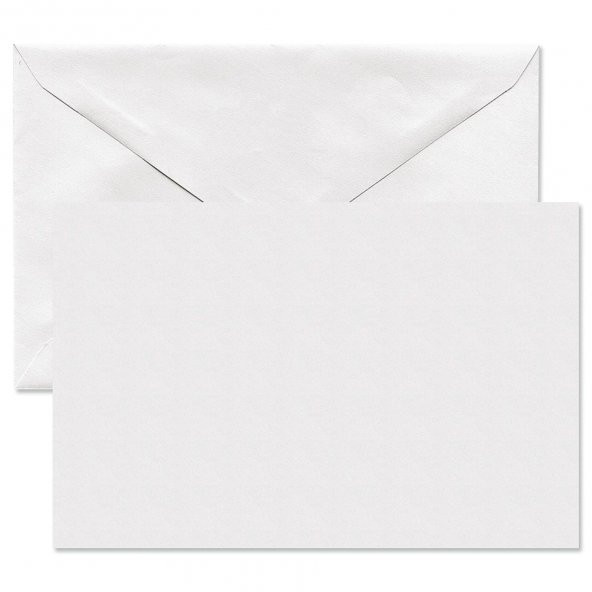 Mektup Zarfı Tutkallı - 100 Adet 11,4x16,2 cm 110 Gr