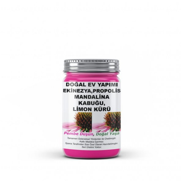 Doğal Ekinezya,Propolis Mandalina Kabuğu,Limon Kürü Ev Yapımı Katkısız 500ml