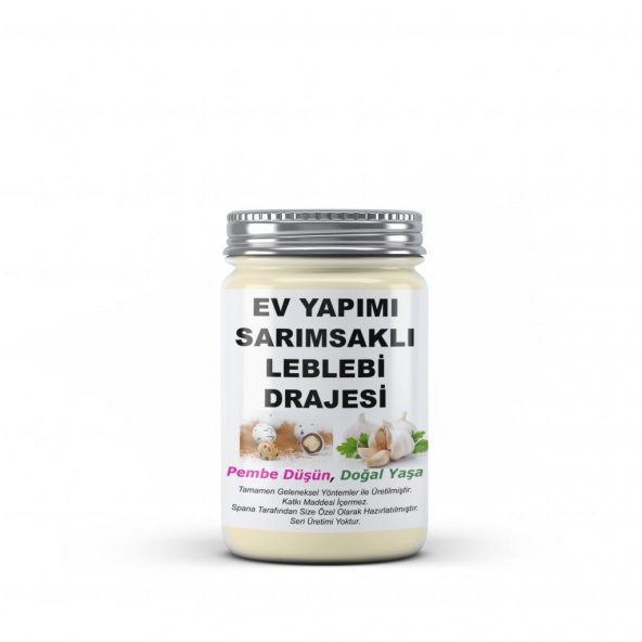 Sarımsaklı Leblebi Drajesi Ev Yapımı Katkısız 250Gr - 1
