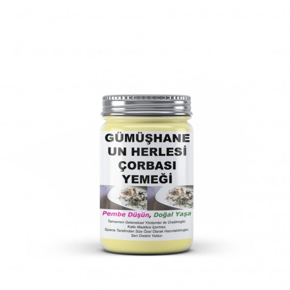 Gümüşhane Un Herlesi Çorbası Yemeği Ev Yapımı Katkısız 1250Gr