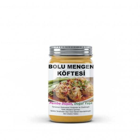 Bolu Mengen Köftesi Yemeği Ev Yapımı Katkısız 1250Gr