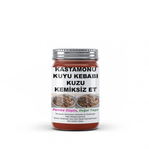Kastamonu Kuyu Kebabı Kuzu Kemiksiz Et Ev Yapımı Katkısız 1250Gr - 1