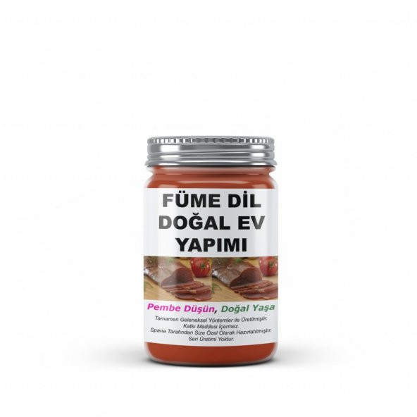 Füme Dil Doğal Ev Yapımı Katkısız 330Gr