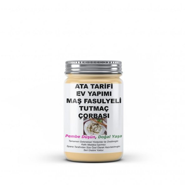 Maş Fasülyeli Tutmaç Çorbası Ev Yapımı Katkısız 1250Gr