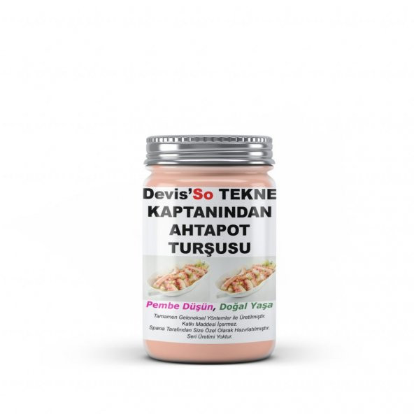 Ahtapot Turşusu Devisso Tekne Kaptanından Ev Yapımı Katkısız 330Gr