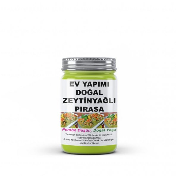 Doğal Zeytinyağlı Pırasa Yemeği Ev Yapımı Katkısız 1250Gr