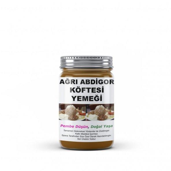Ağrı Abdigor Köftesi Yemeği Ev Yapımı Katkısız 1250Gr - 1