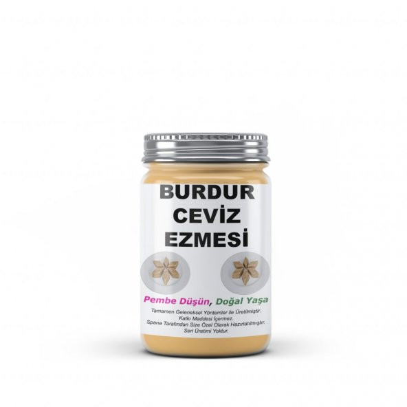 Burdur Ceviz Ezmesi Tatlısı Ev Yapımı Katkısız 1250Gr - 1