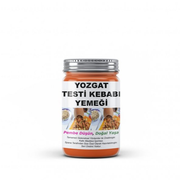 Yozgat Testi Kebabı Yemeği Ev Yapımı Katkısız 1250Gr