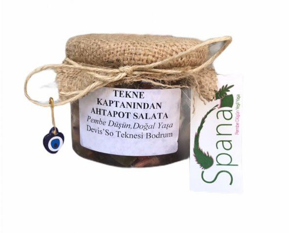 Ahtapot Salata Tekne Kaptanından Ev Yapımı Katkısız 330Gr
