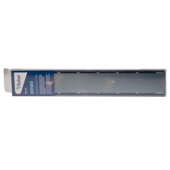 Sukar Duş Kanalı Line/6 Plain Izgara 40 cm - 2